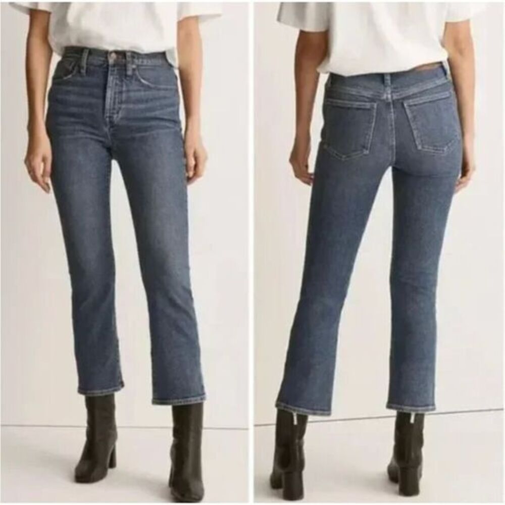 NEW Madewell Cali Demi-Boot Jeans in Glenside‎ Wash, 28